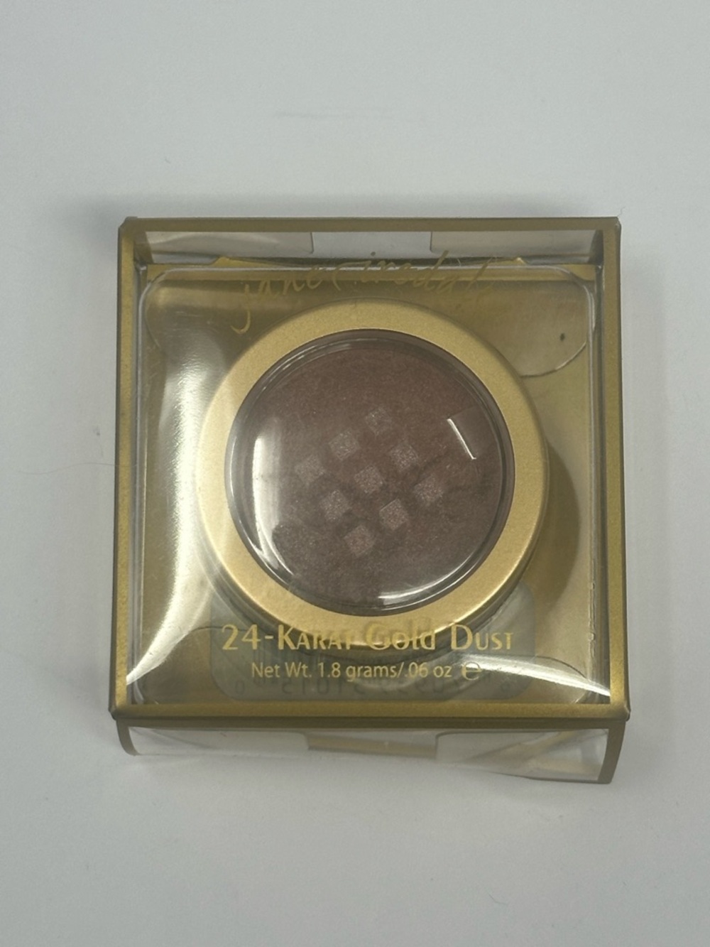 NEW!! Jane Iredale 24-KARAT GOLD DUST SHIMMER POWDER COLOR BRONZE .06 OZ C6